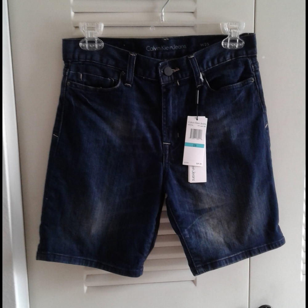 New Calvin Klein Jean Shorts